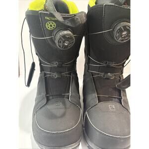 Salomon Faction w/BOA Dial Men's Snowboard Boots: Size 9